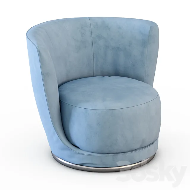 Armchair Laurent Longhi 3ds Max