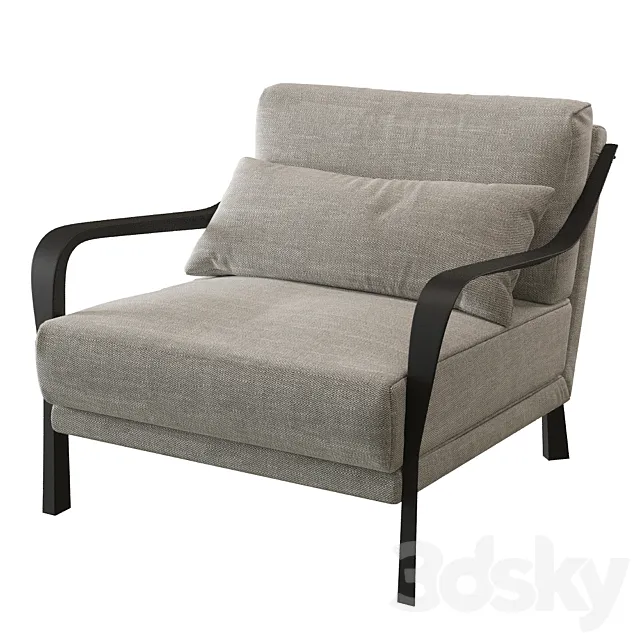 Armchair LIGNE ROSET CITYLOFT 3DS Max Model