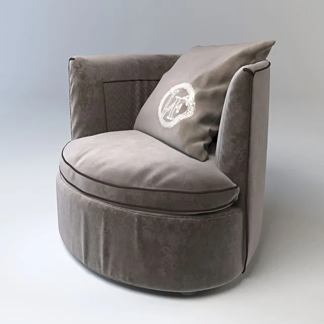 Armchair Litta 3dsMax Model