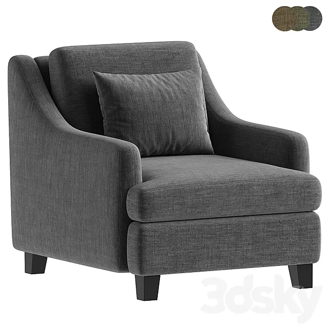 Armchair Lymington 3ds Max