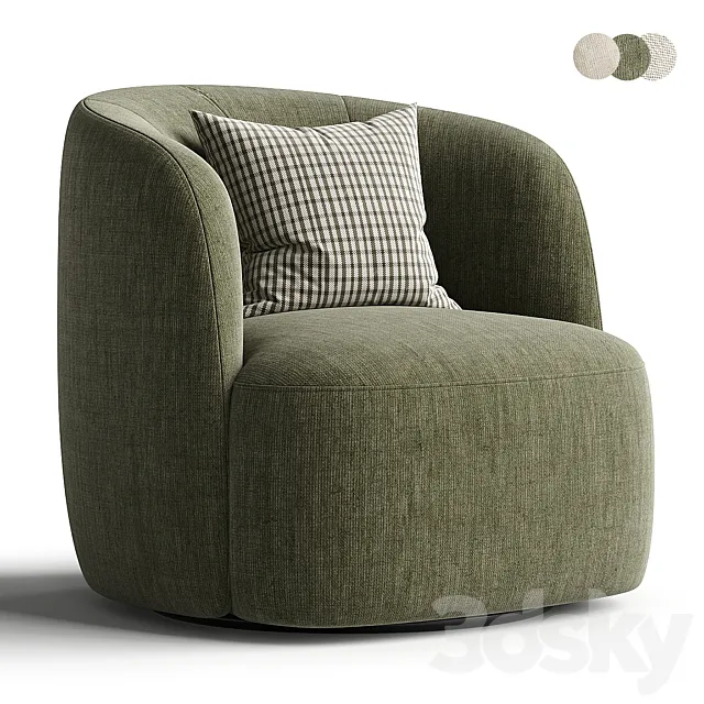 Armchair Manic 3ds Max