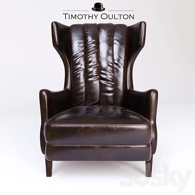 Armchair manor TimothyOulton 3ds Max