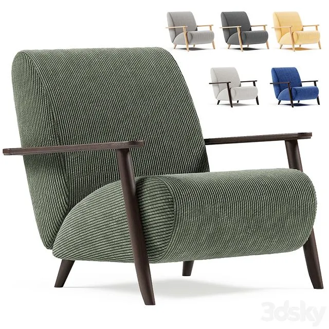 Armchair Marthan 3dsMax Model