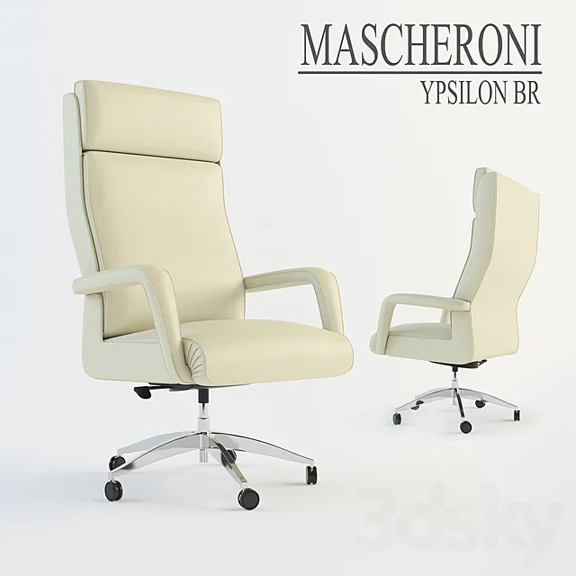 Armchair Mascheroni – YPSILON BR 3ds Max