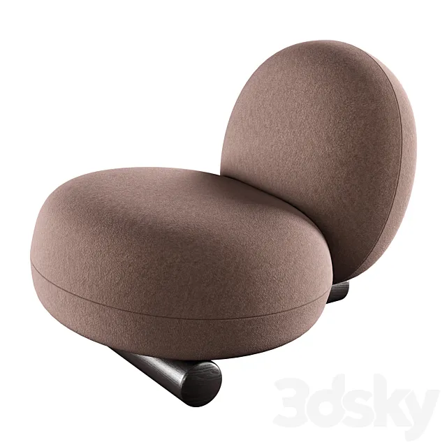 armchair meri 3ds Max