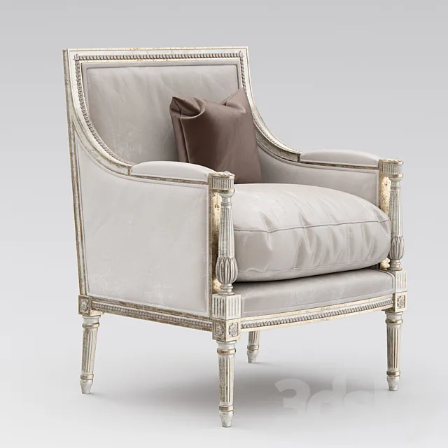 Armchair Minerva Bergere from Eloquenc 3ds Max