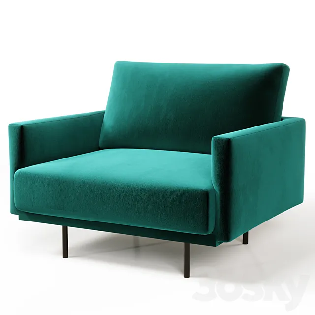 Armchair Misl Barhat Emerald 3ds Max