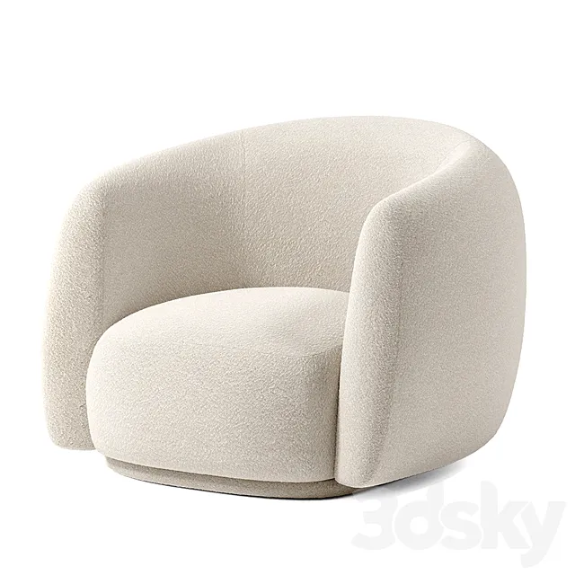 Armchair Moroso PACIFIC 3ds Max