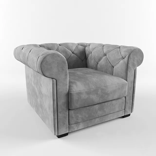 Armchair Natuzzi Carisma 3DSMax File