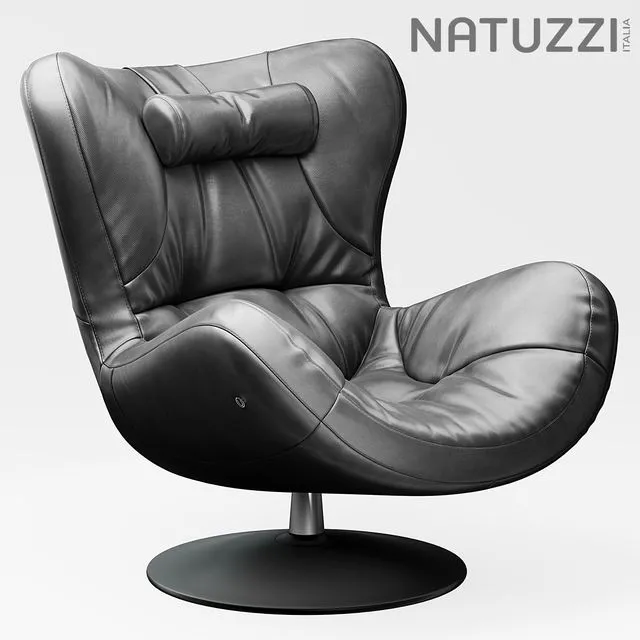 Armchair natuzzi Sound 3dsMax Model