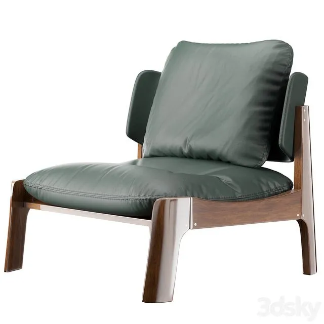 Armchair NO-GLUE from EXTETA 3dsMax Model