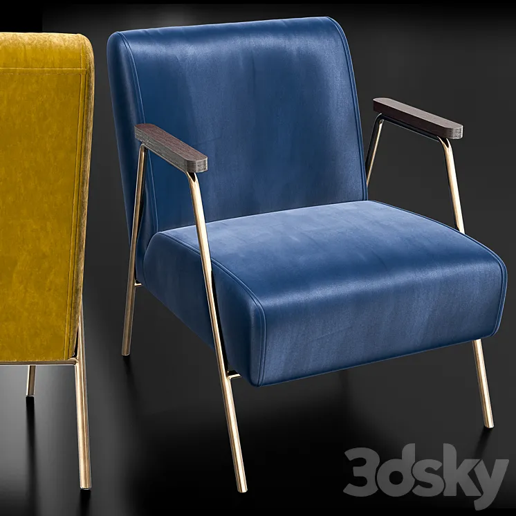 Armchair Oakstaff To4rooms 3DS Max