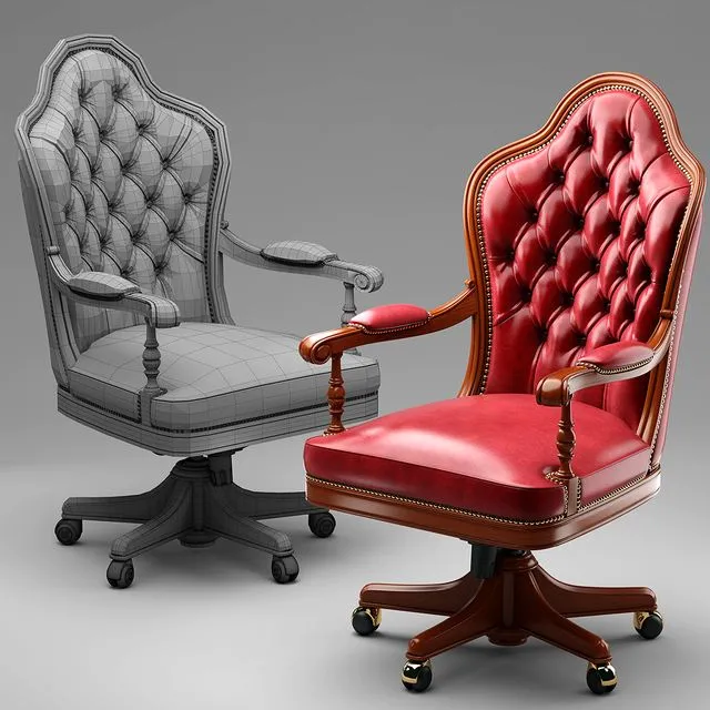 Armchair Origgi Salotti 3dsMax Model