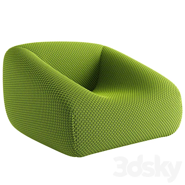 Armchair Paola Lenti Smile 3ds Max