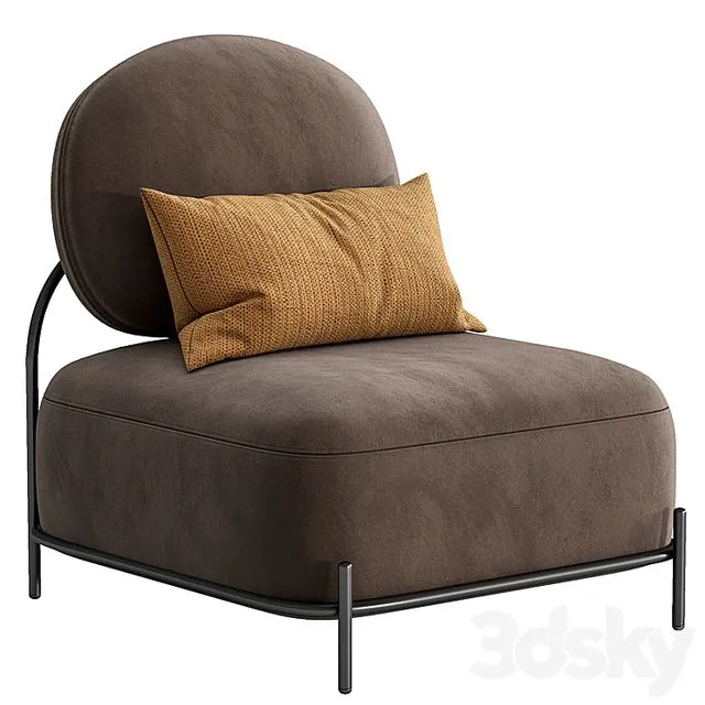 Armchair pawai 3dsMax Model