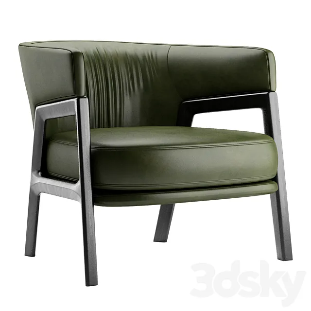 Armchair Poltrona Frau DUO 3ds Max