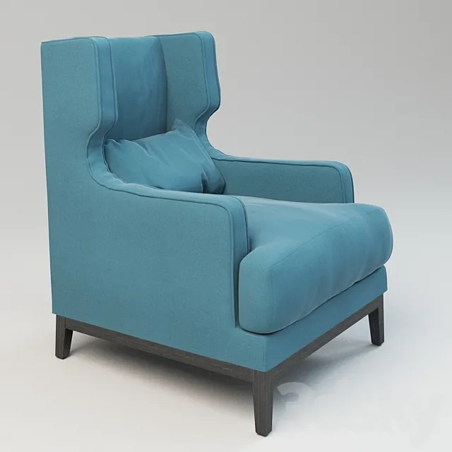 Armchair Porada Camille 3ds Max