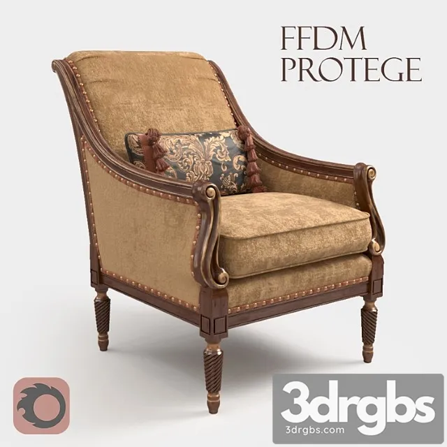 Armchair Protege Briand Ffdm 3dsmax Download