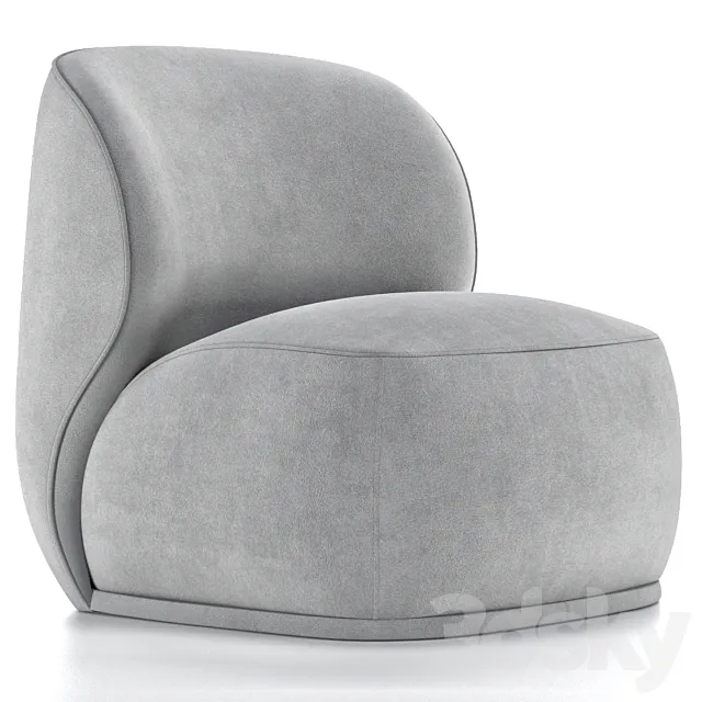 Armchair Ribera 3DS Max Model