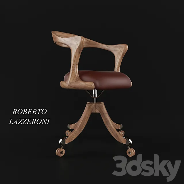 ARMCHAIR ROBERTO LAZZERONI MARLOWE 3DS Max Model