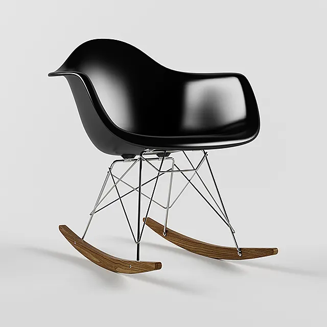 Armchair Rocker 3ds Max