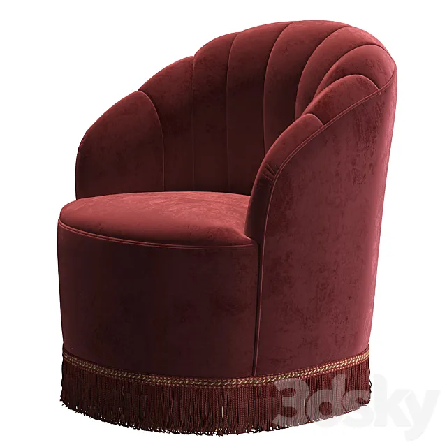 Armchair rooms 3ds Max