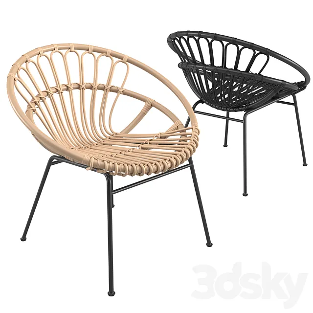 Armchair Roxanne Lazy Vincent Sheppard 3ds Max
