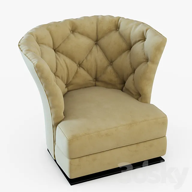 Armchair Saki-Longhi 3DS Max Model