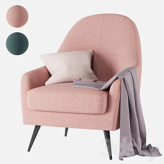 Armchair sandy iModern 3ds Max