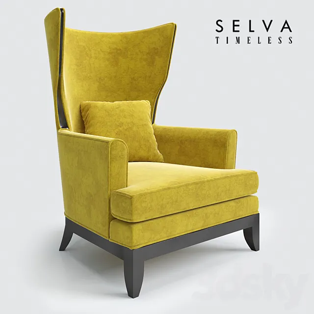 Armchair Selva Vendome 3ds Max