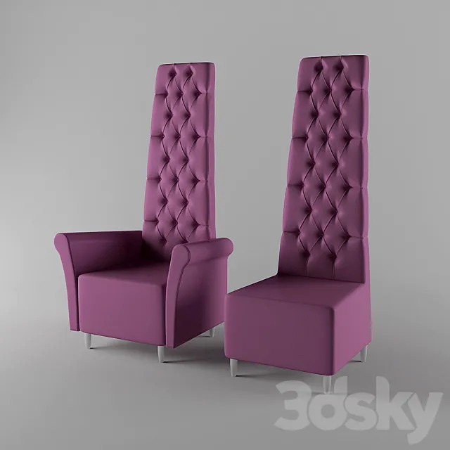 Armchair Sharme 3DS Max Model