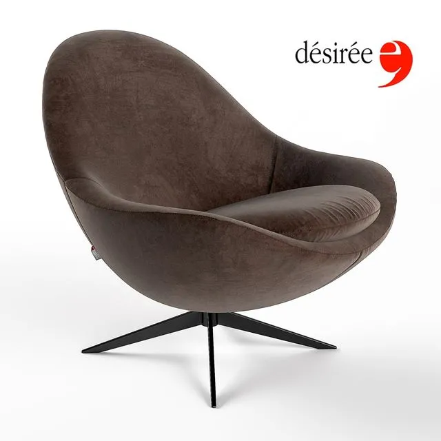 Armchair Soor 3dsMax Model