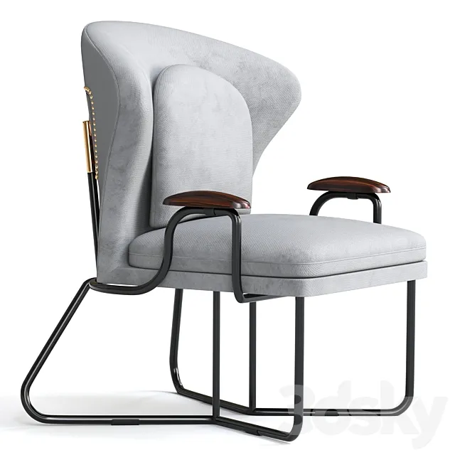 Armchair Stellar Works Chillax Lounge Chair 3DS Max Model