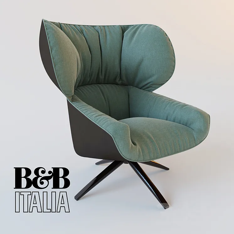 Armchair Tabano 3DS Max