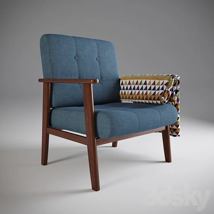 Armchair The Family Playground 3DS Max