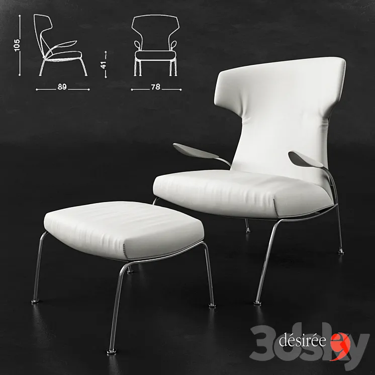 Armchair TIFY 3DS Max