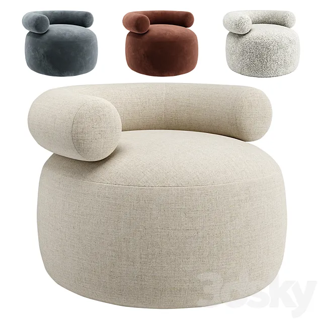 Armchair Tirella OGOGO 3ds Max