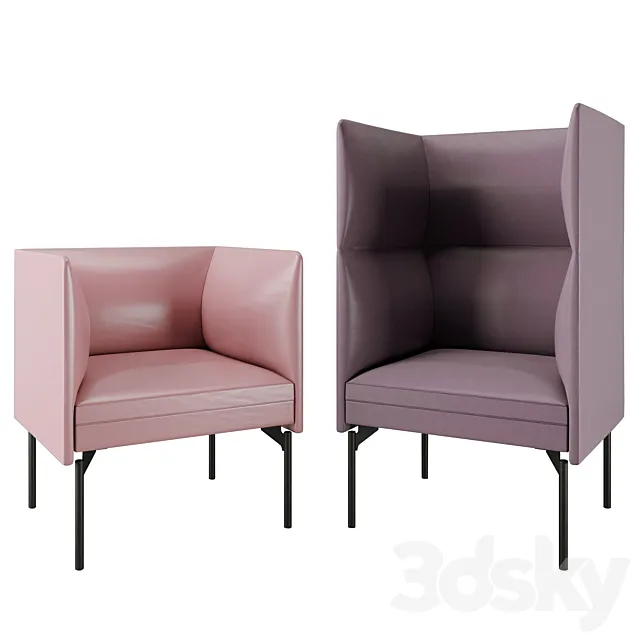 Armchair toronto 3ds Max