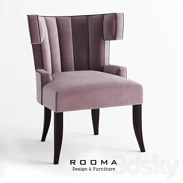 Armchair Tory Rooma Design 3DSMax File