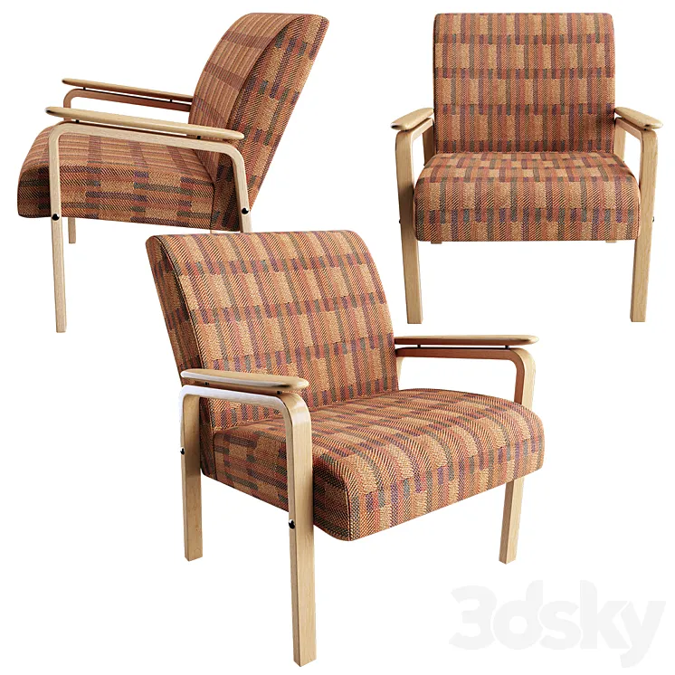 Armchair USSR 3DS Max