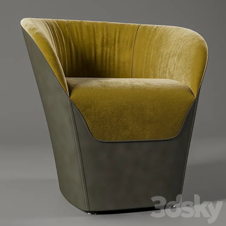 Armchair Vigo Zanette 3DS Max