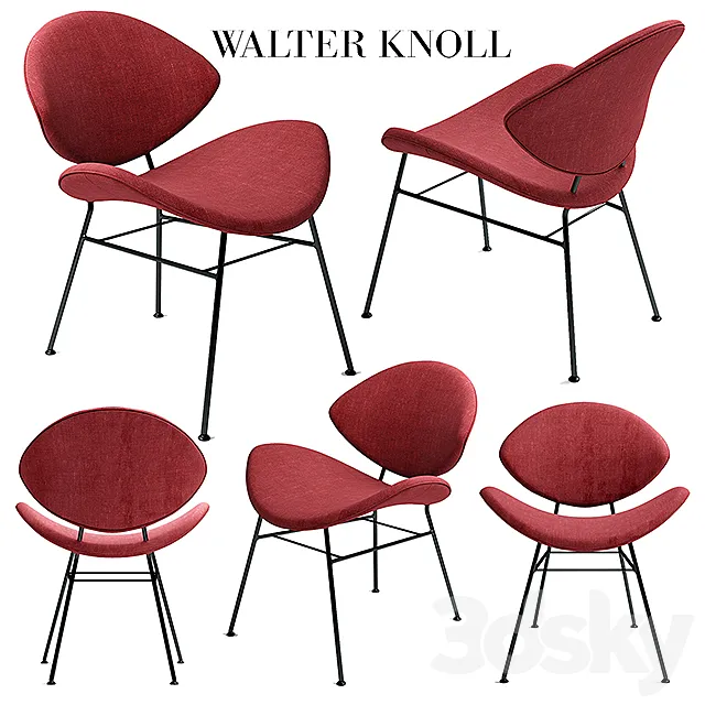 Armchair walter knoll Fishnet Chair 3DS Max Model