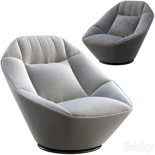 Armchair Wendelbo Sail 3dsMax Model