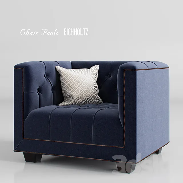 Armchair_Paolo_EICHHOLTZ 3DS Max Model