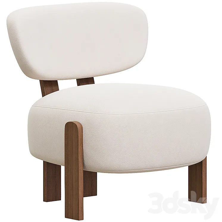 ARMCHAIRS PERRY 3DS Max Model