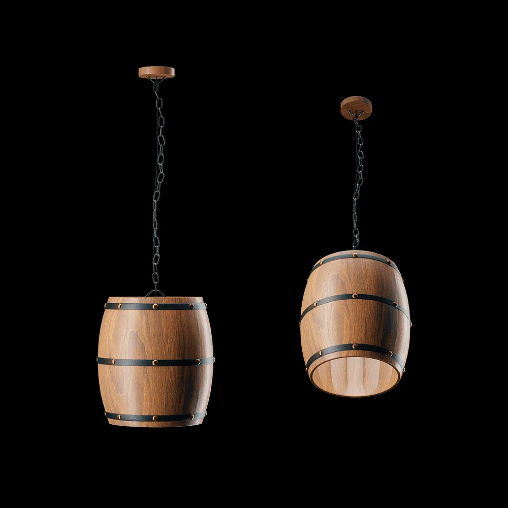 Armenian Keg – Ceiling lamp  small 3ds Max