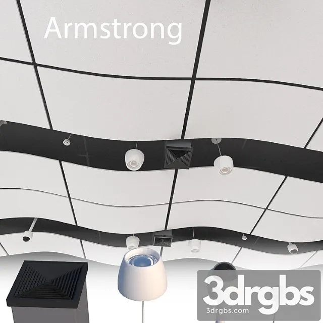 Armstrong acoustic ceiling 1 3dsmax Download