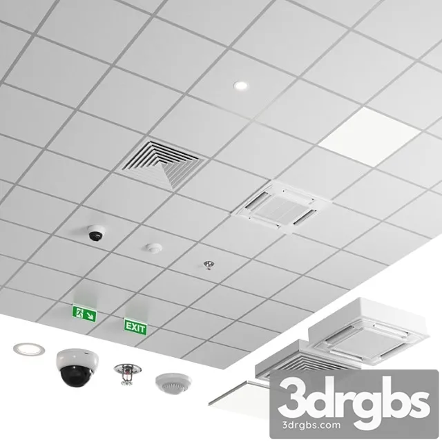 Armstrong ceiling classic 3dsmax Download