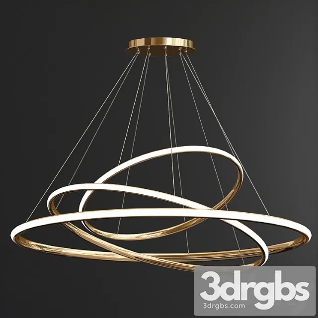 Aro Cluster Ring Chandelier 3dsmax Download