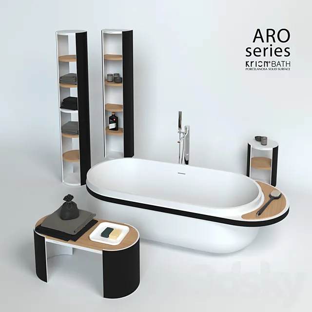 ARO KRION Porcelanosa 3DS Max Model